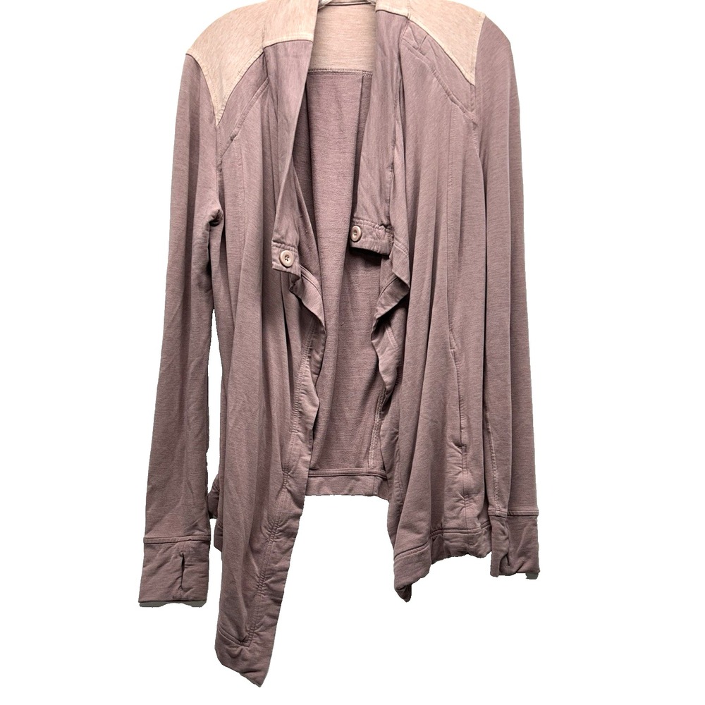 Lululemon Rose/Pink Open Coast Wrap Cardigan (A8)